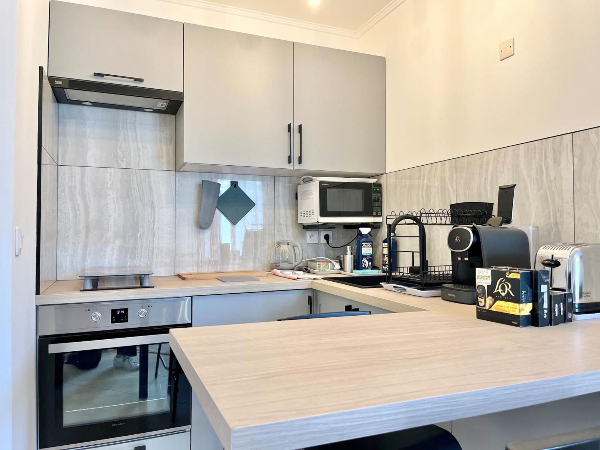 'La Villa Melanie' Neuf, Equipe, Terrasse, Centre Menton Ngoại thất bức ảnh