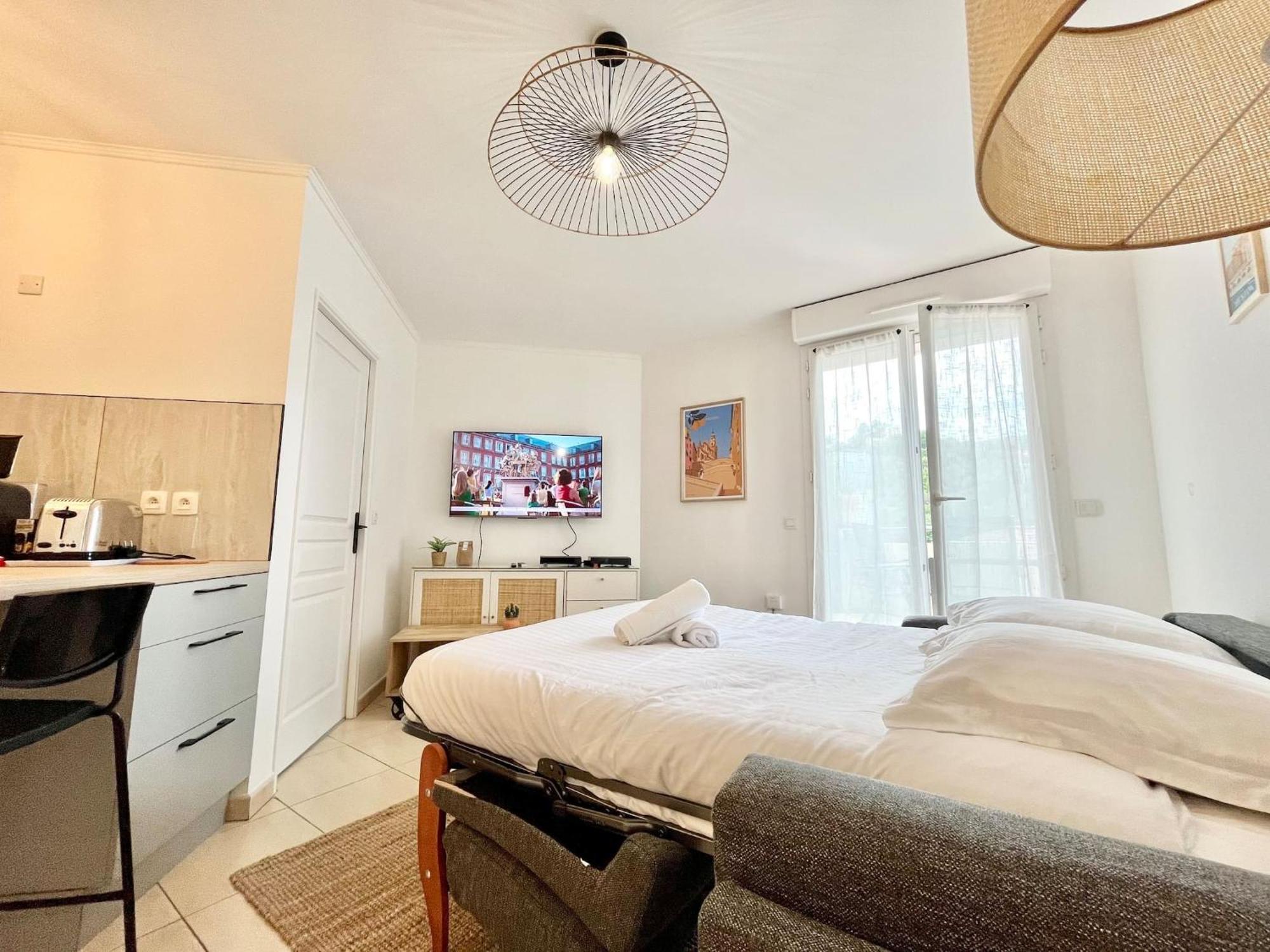 'La Villa Melanie' Neuf, Equipe, Terrasse, Centre Menton Ngoại thất bức ảnh