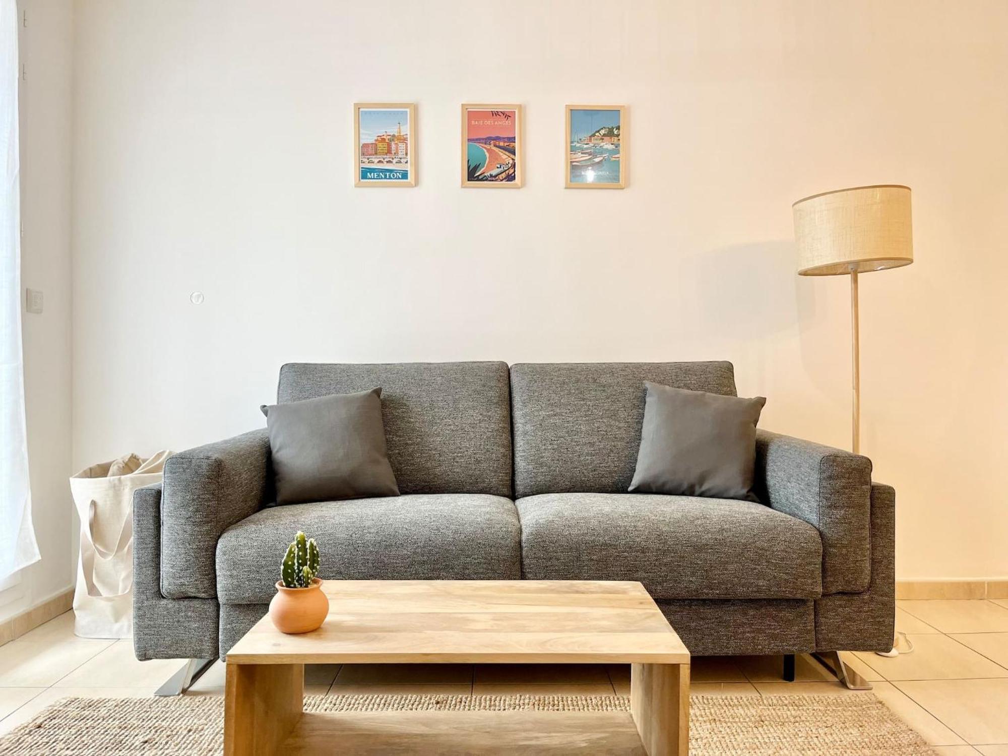 'La Villa Melanie' Neuf, Equipe, Terrasse, Centre Menton Ngoại thất bức ảnh